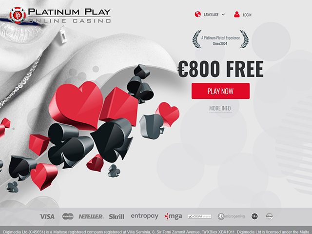 platinum play casino